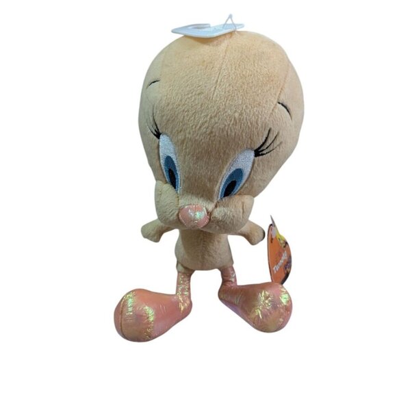Looney Tunes Tweety Bird Plush Stuffed Toy With Tags 9" Warner Bros Collectible - Picture 1 of 7